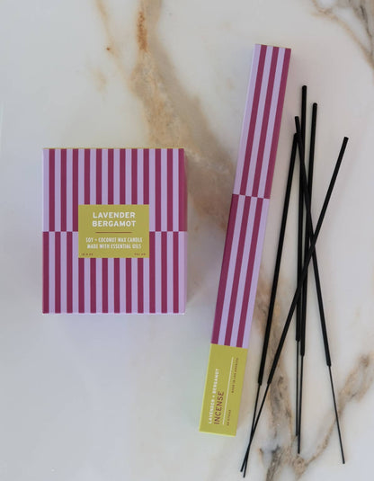 Essentials: Lavender + Bergamot Incense