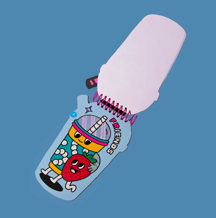 Sticker by number book - Bubble Tea