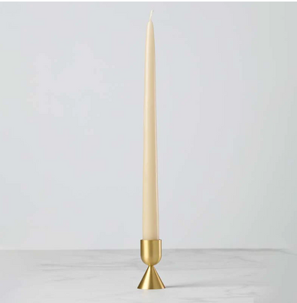 Gold Solid Brass Candlestick Holder | Taper Candle Holder