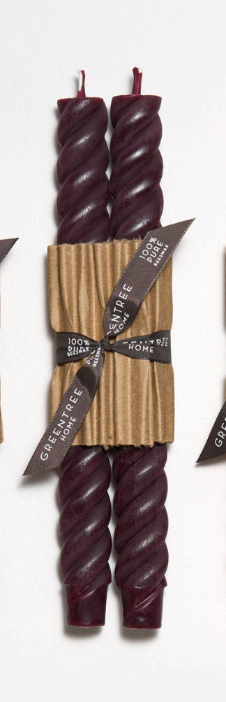 10" Rope Taper Candles