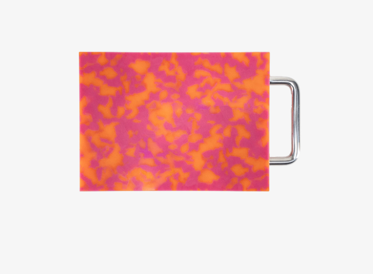 Fredericks and Mae Small Cutting Board-Pink and Orange