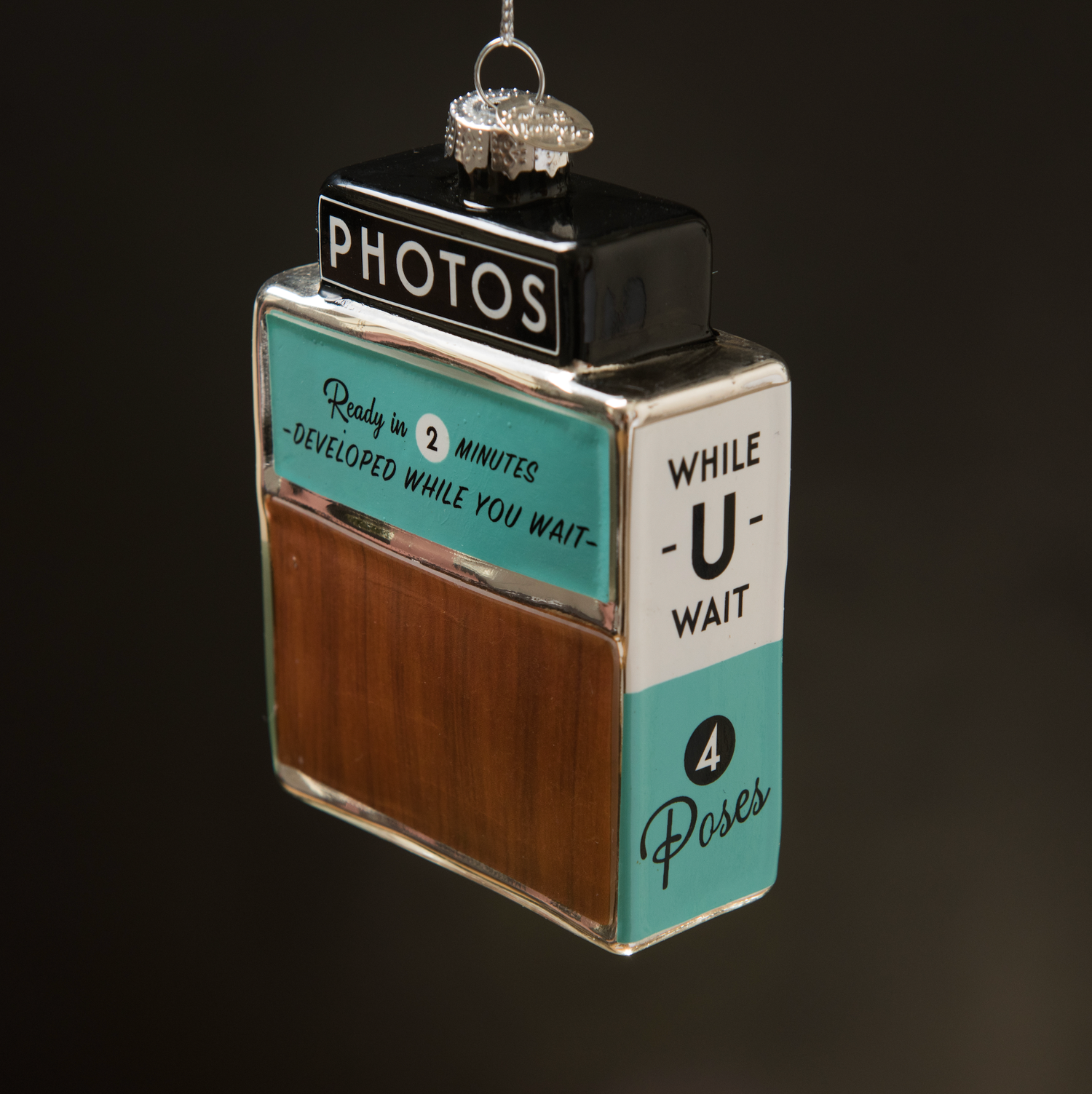 Photo Booth Holiday Ornament Christmas Decor