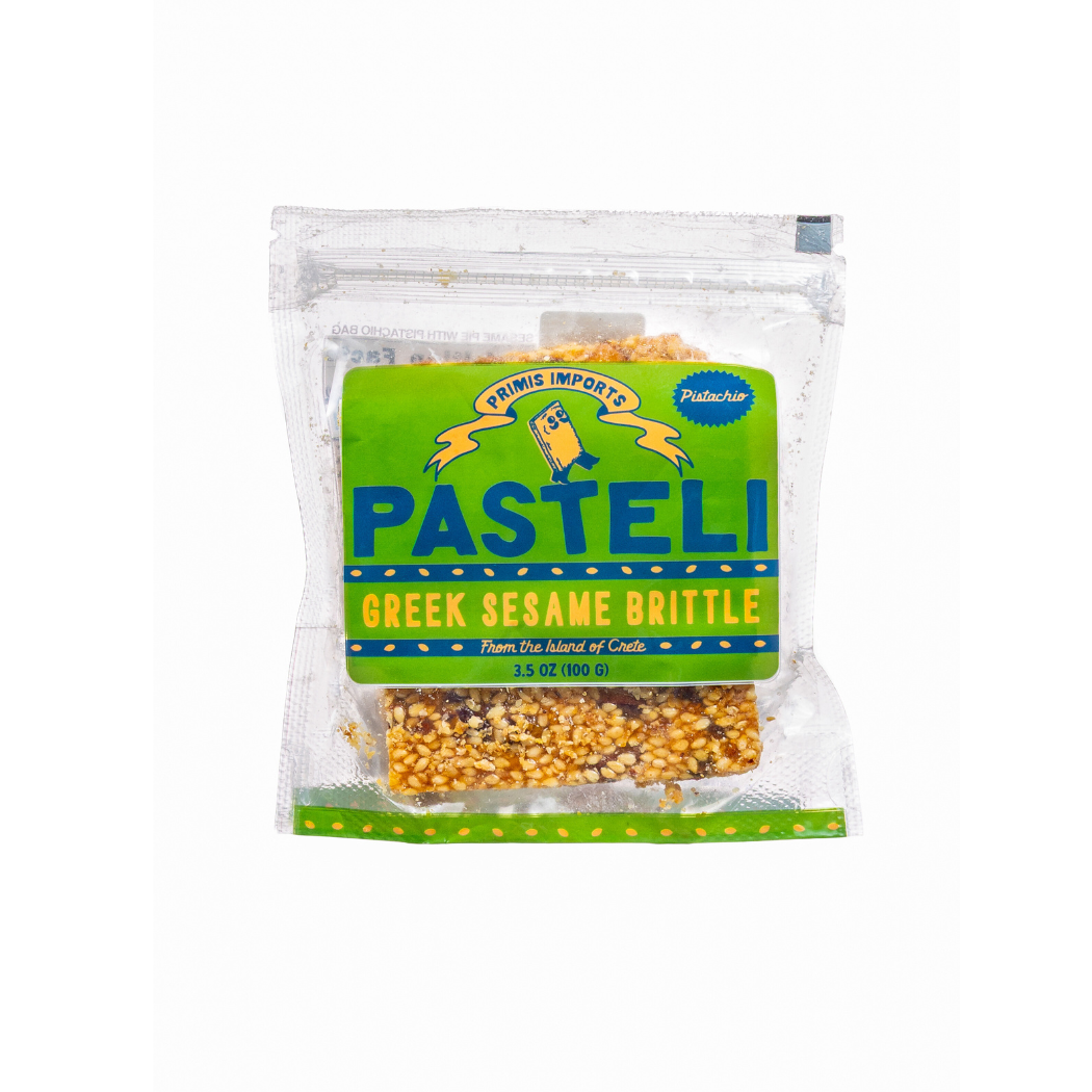 Pasteli with Greek Pistachio