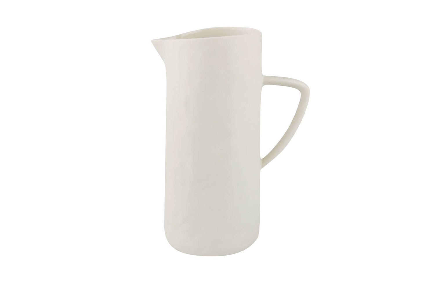 Tam Stoneware Pitcher, White