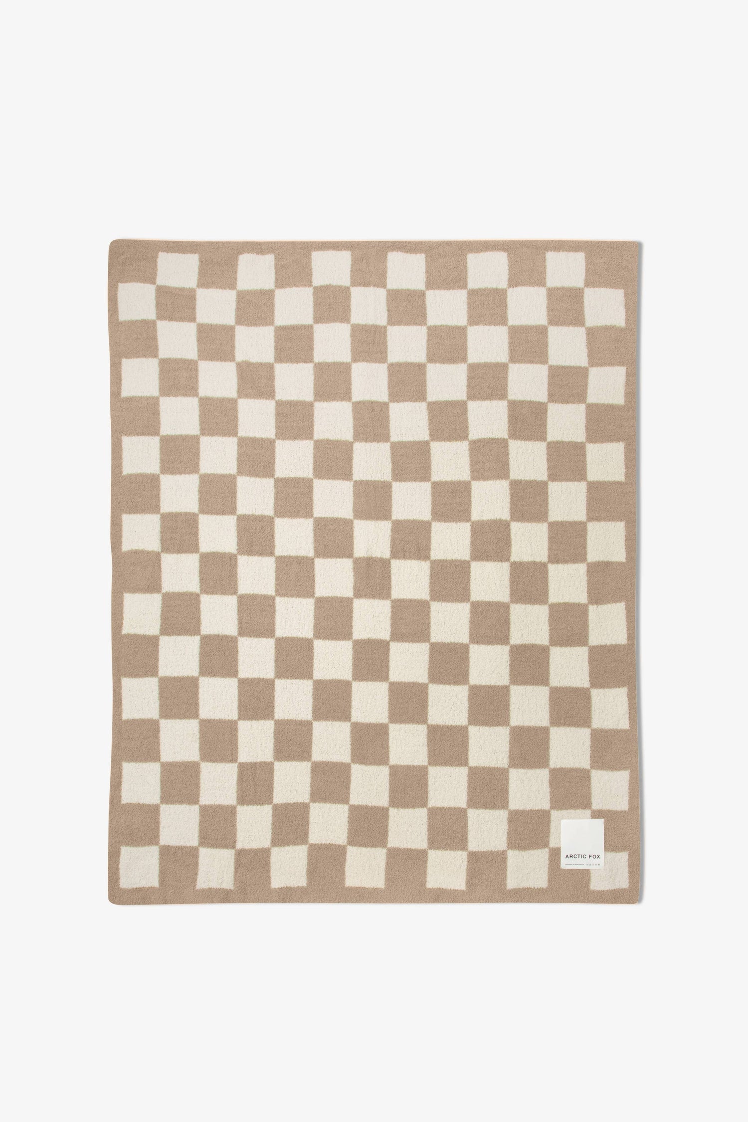 The Teddy Throw - Beige Check