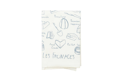 Les fromages Tea Towel