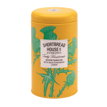 Shortbread House Mediterranean Lemon Biscuit Tin 140g MP12