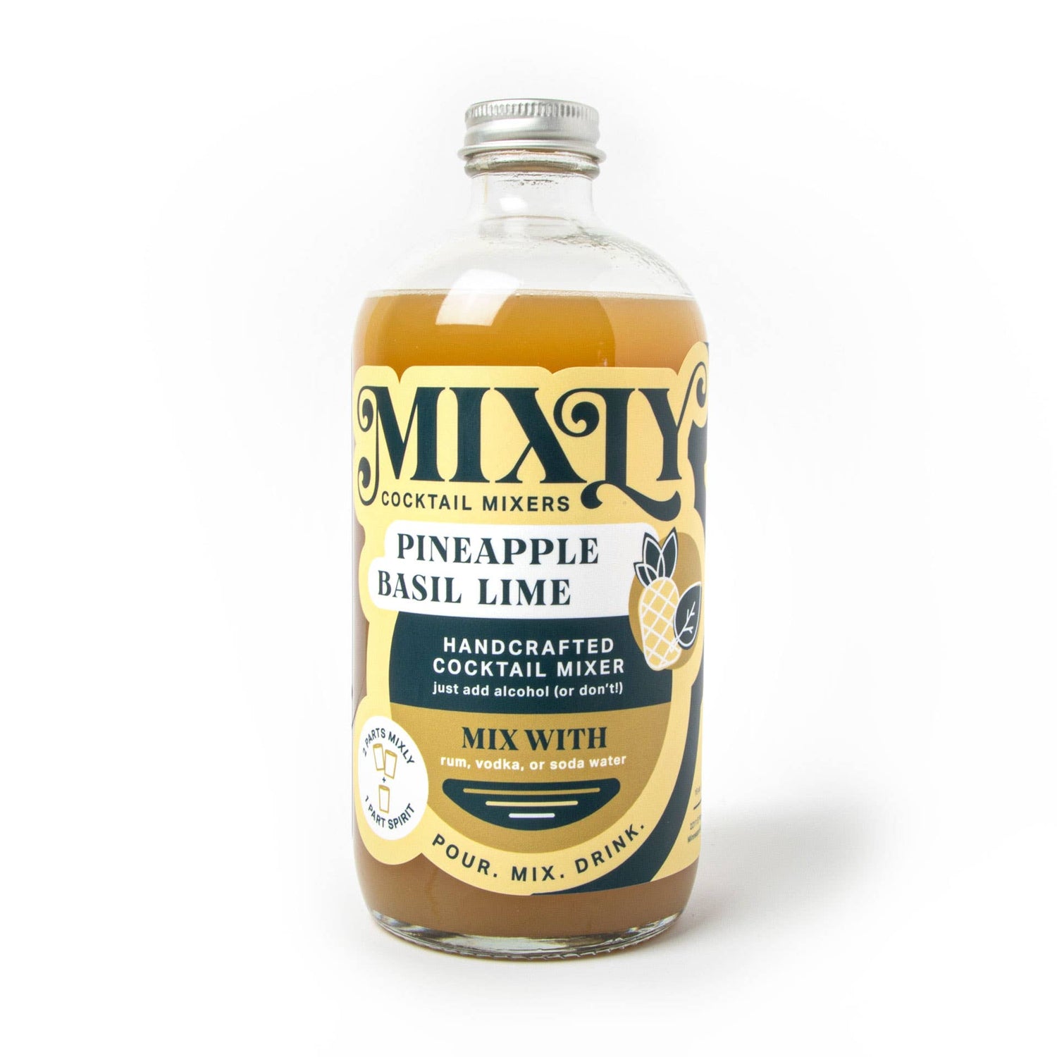 Pineapple Basil Lime Mixer