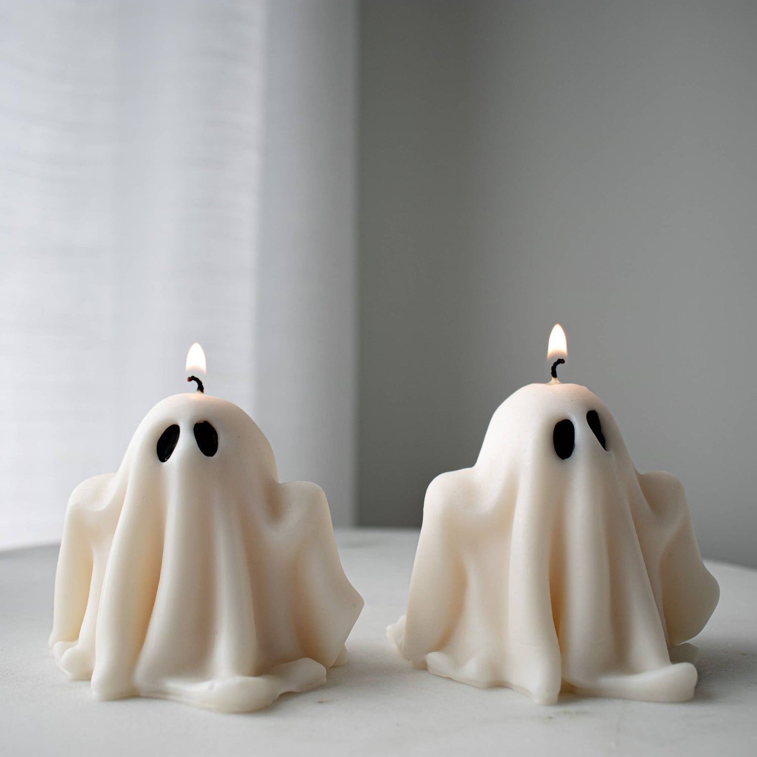 Ghost Candles, Halloween Spooky Candle, Autumn Decor