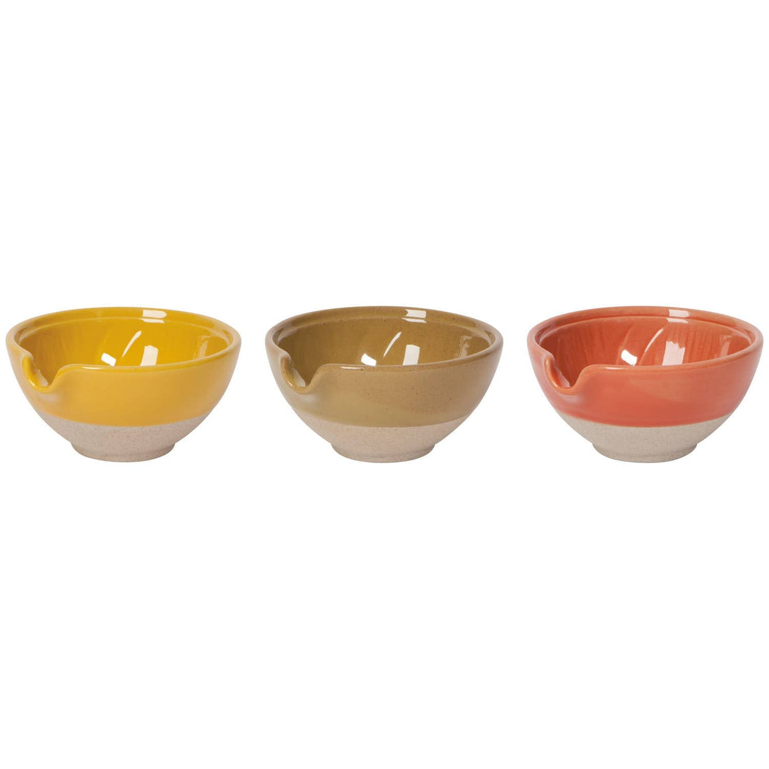 Solar Mini Spout Bowl Set of 3