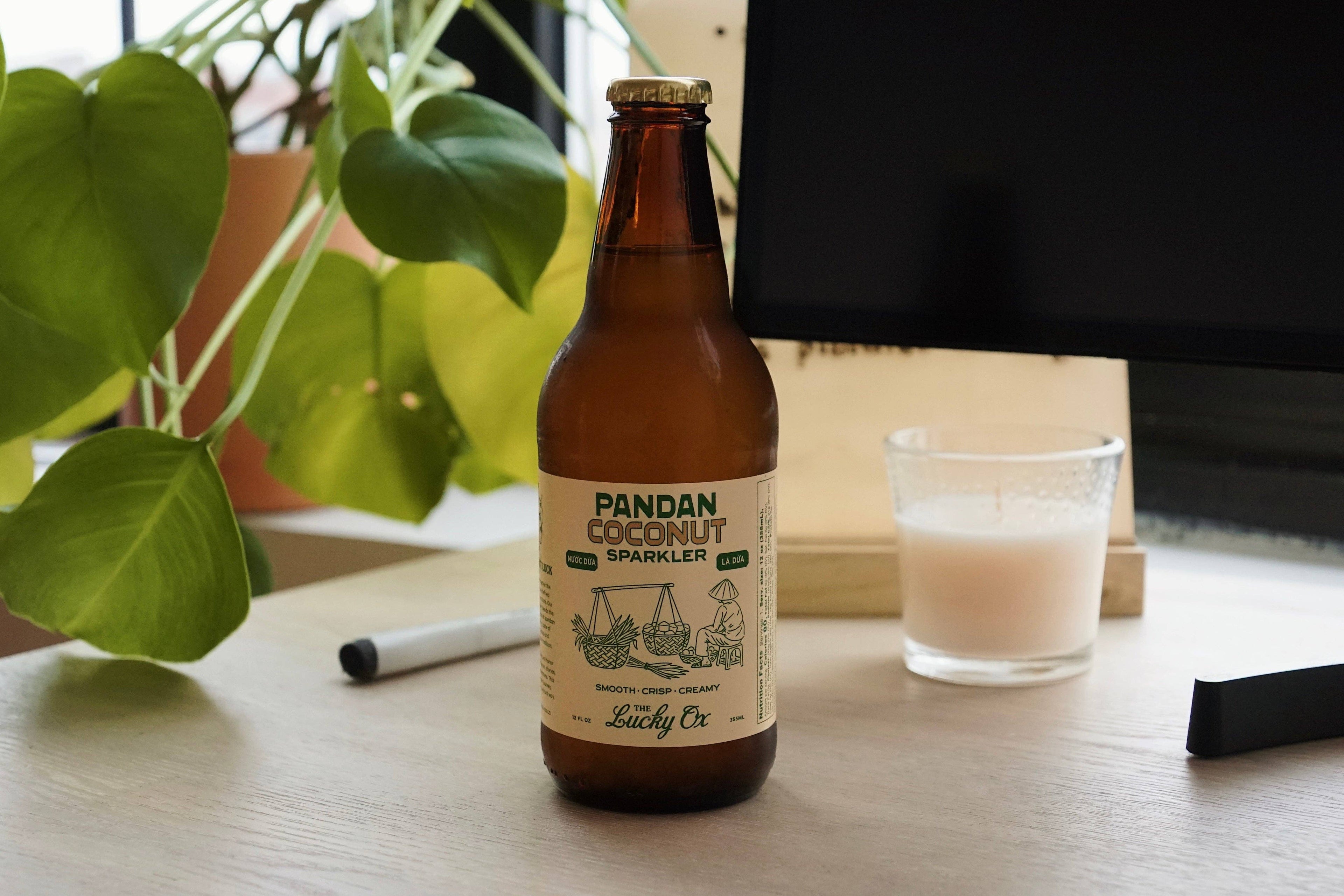 Pandan Coconut Sparkler