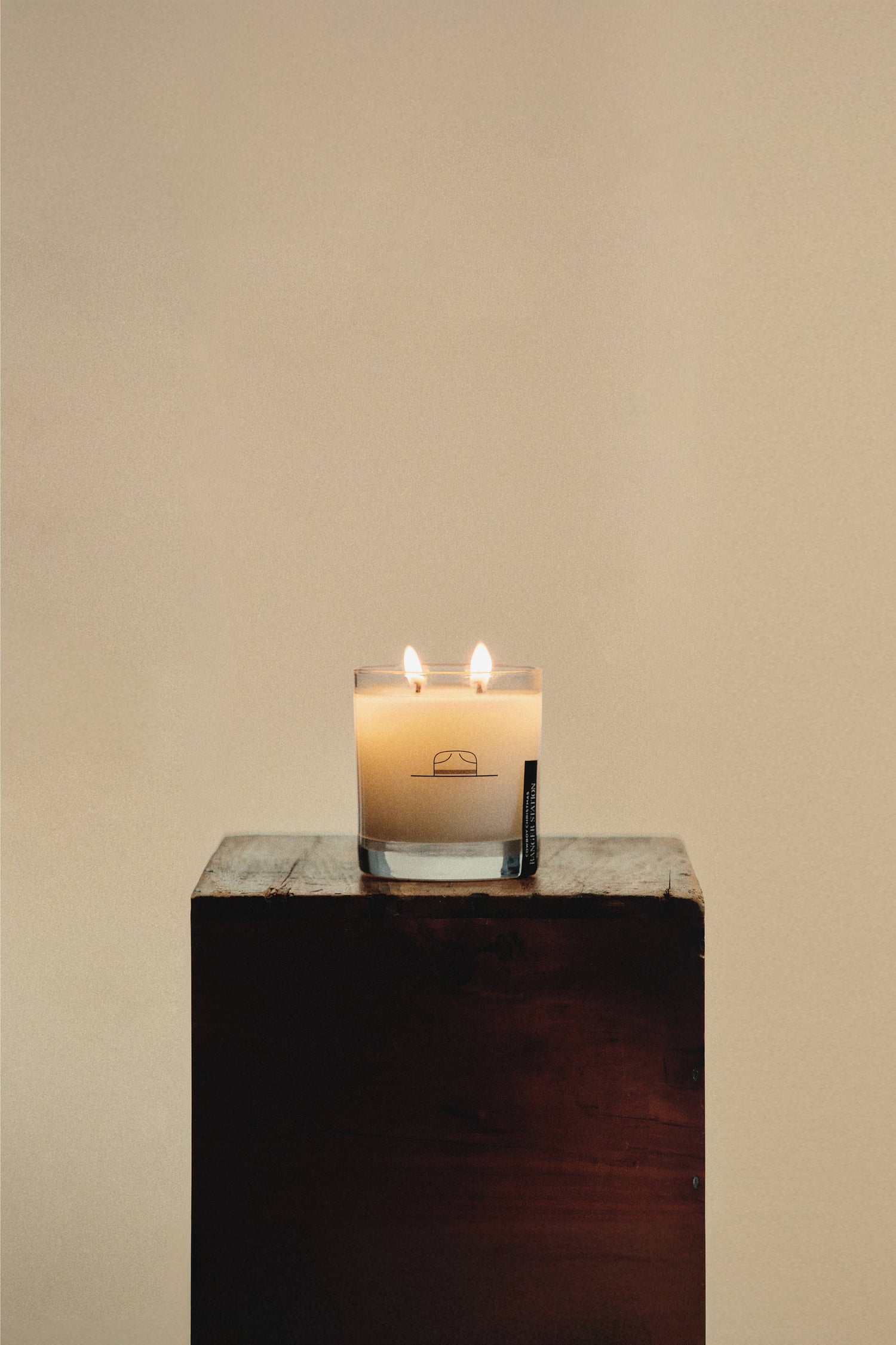 COWBOY CHRISTMAS CANDLE