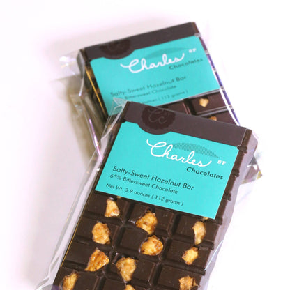 Salty Sweet Hazelnut Bar