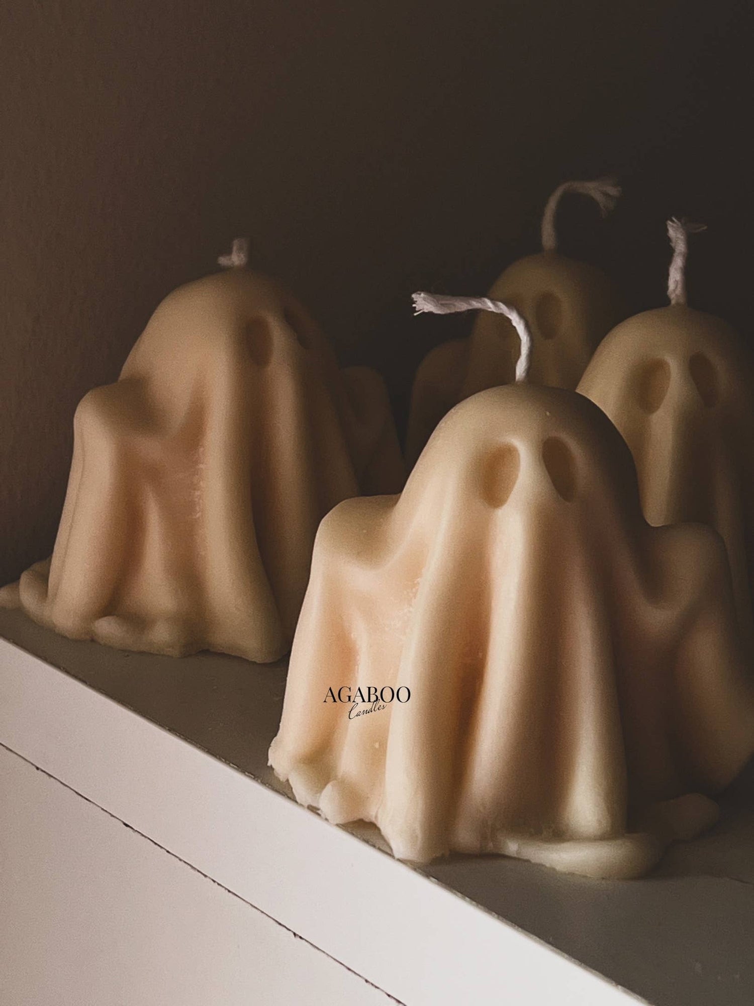 Ghost Candle 2.75x3in - Halloween