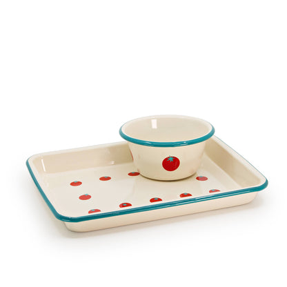 Dan Pelosi x CCH Tomato Enamelware Soup Bowl