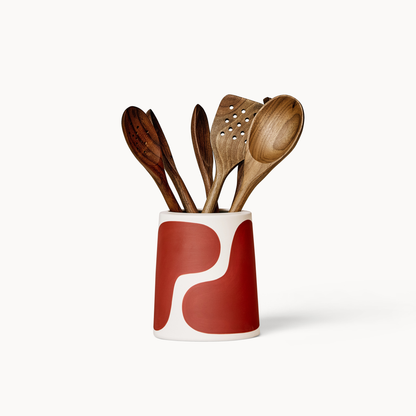 Utensil Crock - Canyon Color Block