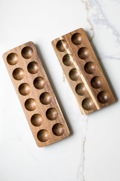 Wooden Egg Holder