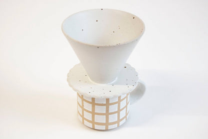 Speckled Pour Over Coffee Dripper