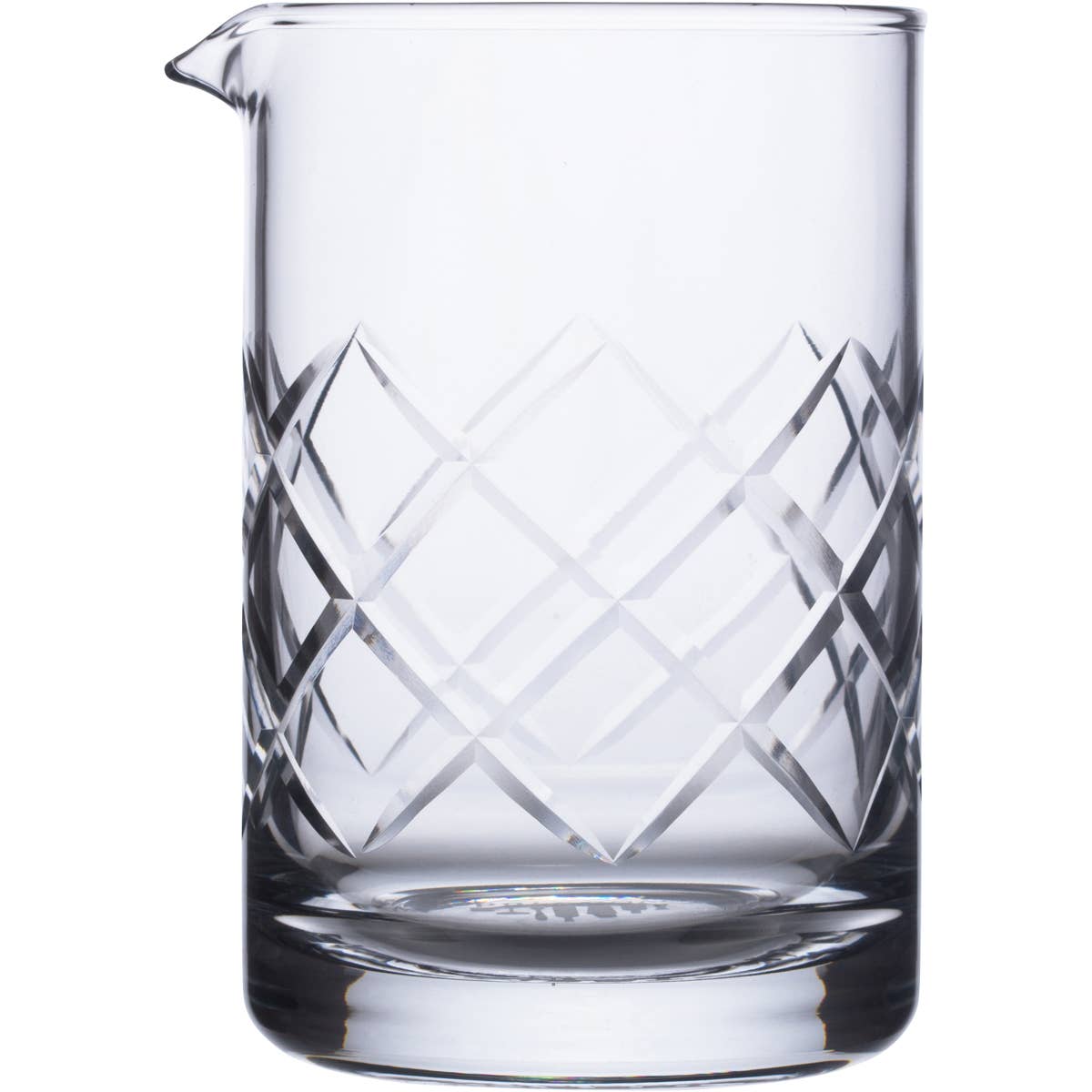 Cocktail Mixing Glass - Diamond Cut