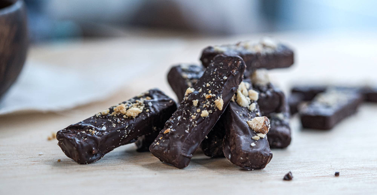 Salted Peanut- 4-Pack of Vegan Chocolate Sticks