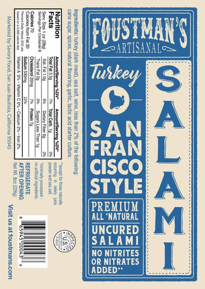 TURKEY SAN FRANCISCO STYLE | FOUSTMAN&