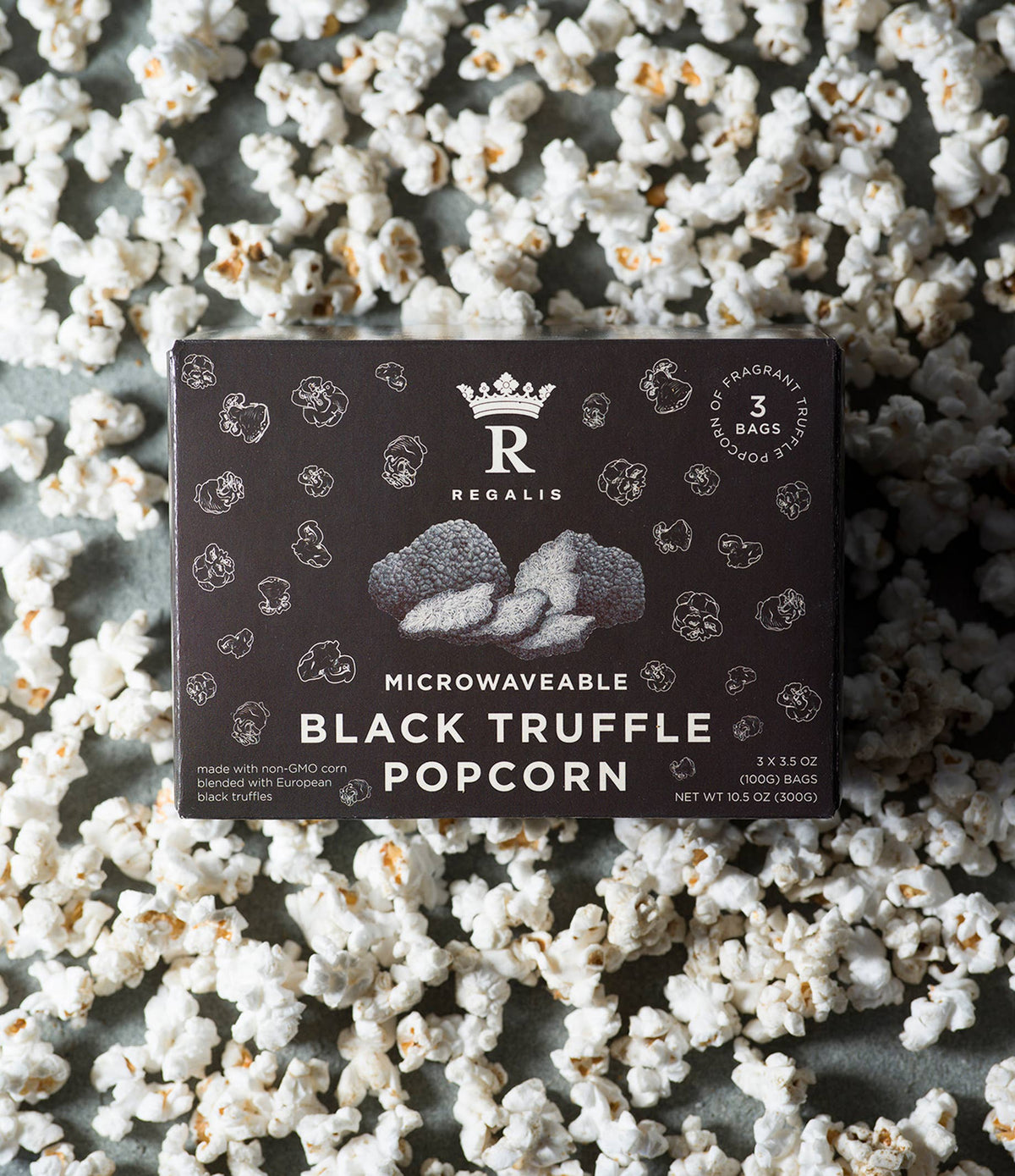 Dc Popcorn Microwave Black Truffle Popcorn Box, 3 bags – Pepperjack Provisions