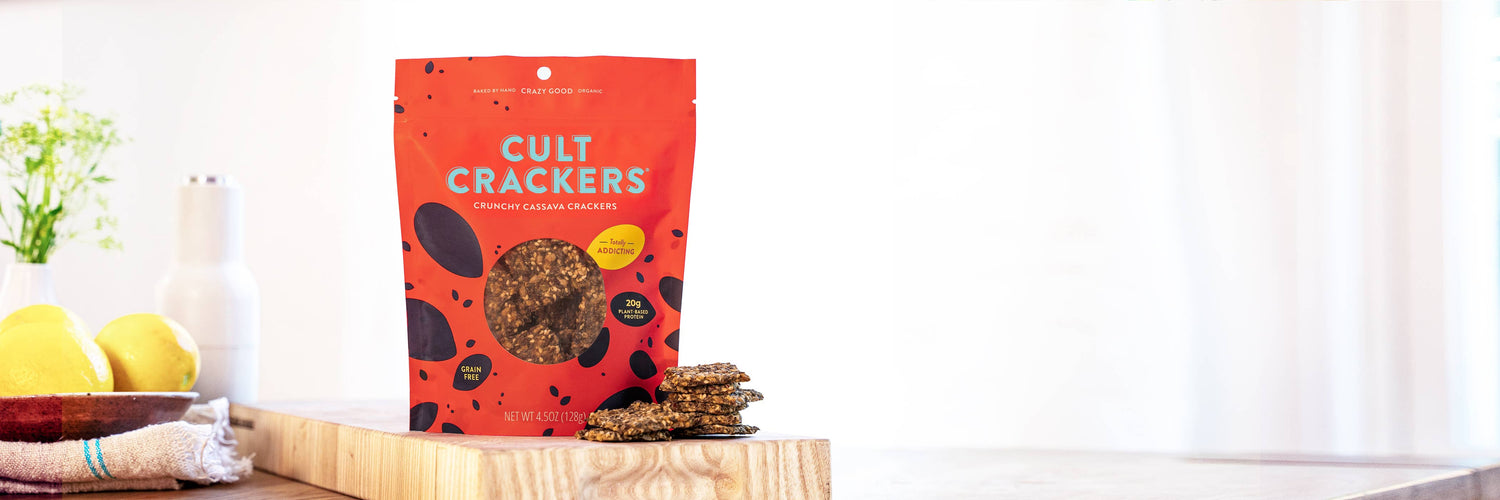 Cult Crunchy Cassava Crackers