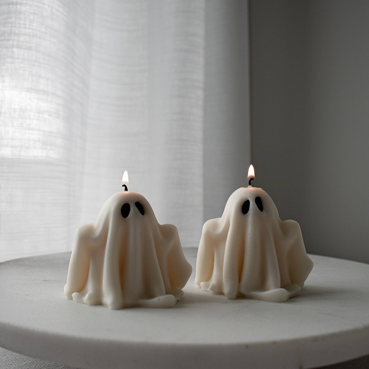 Ghost Candles, Halloween Spooky Candle, Autumn Decor