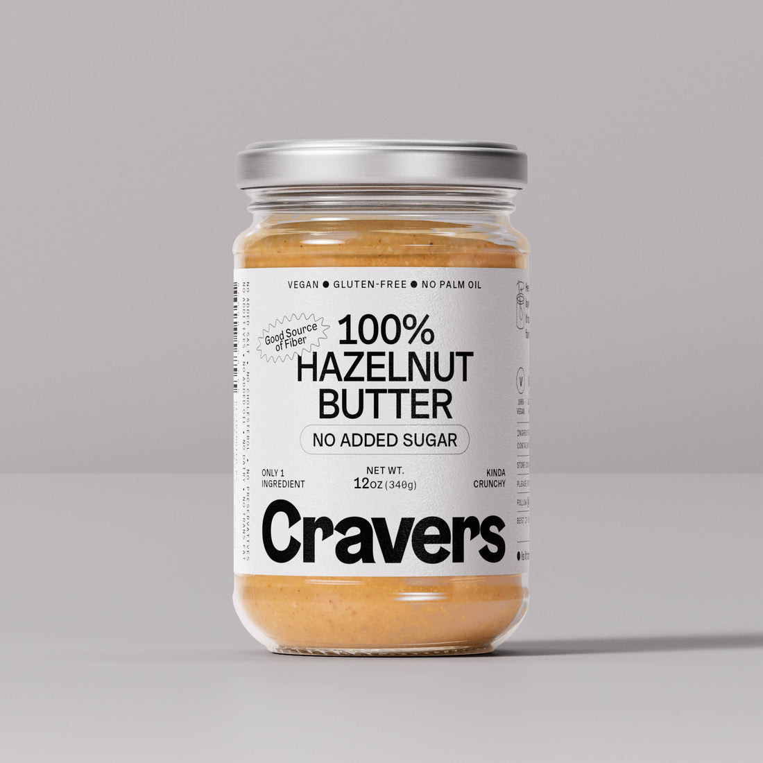 Cravers 100% Hazelnut Butter