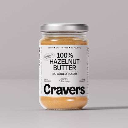 Cravers 100% Hazelnut Butter