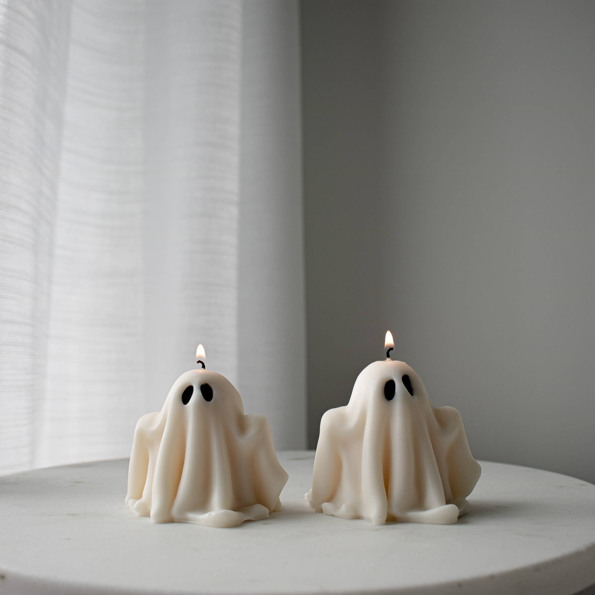 Ghost Candles, Halloween Spooky Candle, Autumn Decor