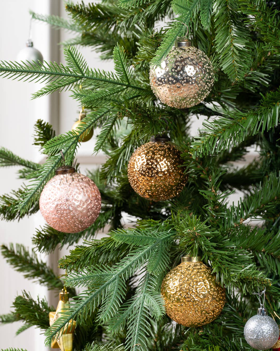 Tinsel Ball Ornament