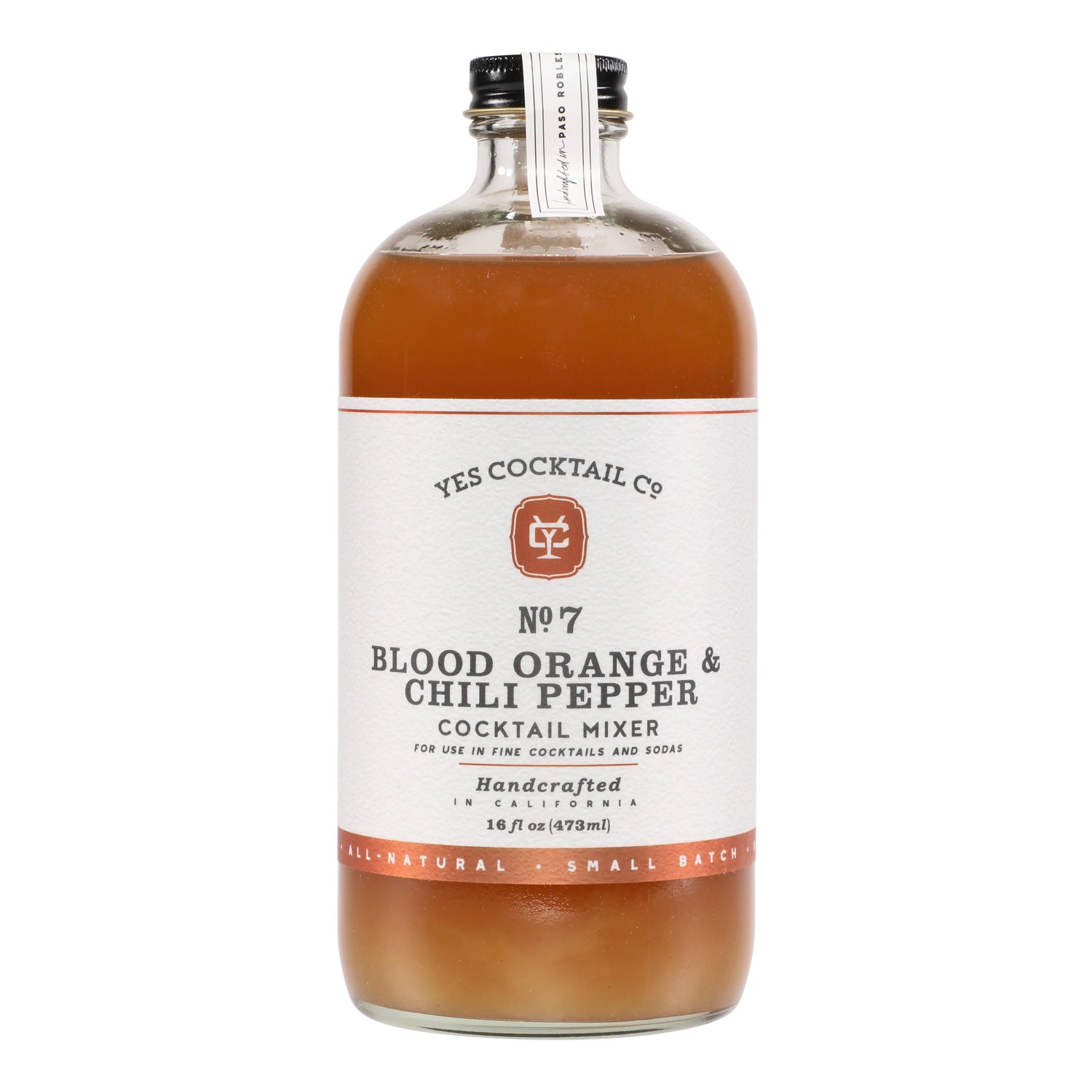 Blood Orange &amp; Chili Pepper Cocktail Mixer