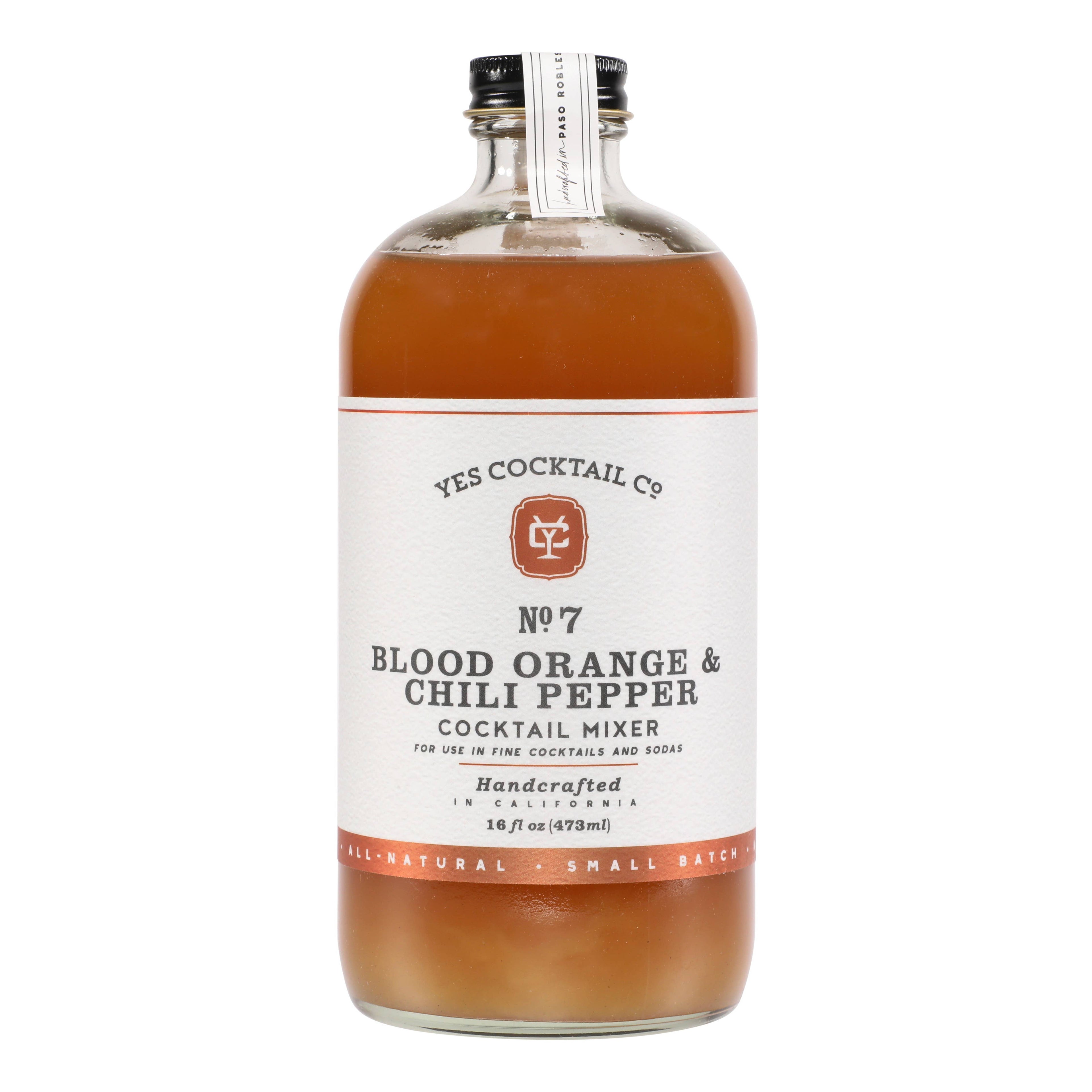 Blood Orange &amp; Chili Pepper Cocktail Mixer