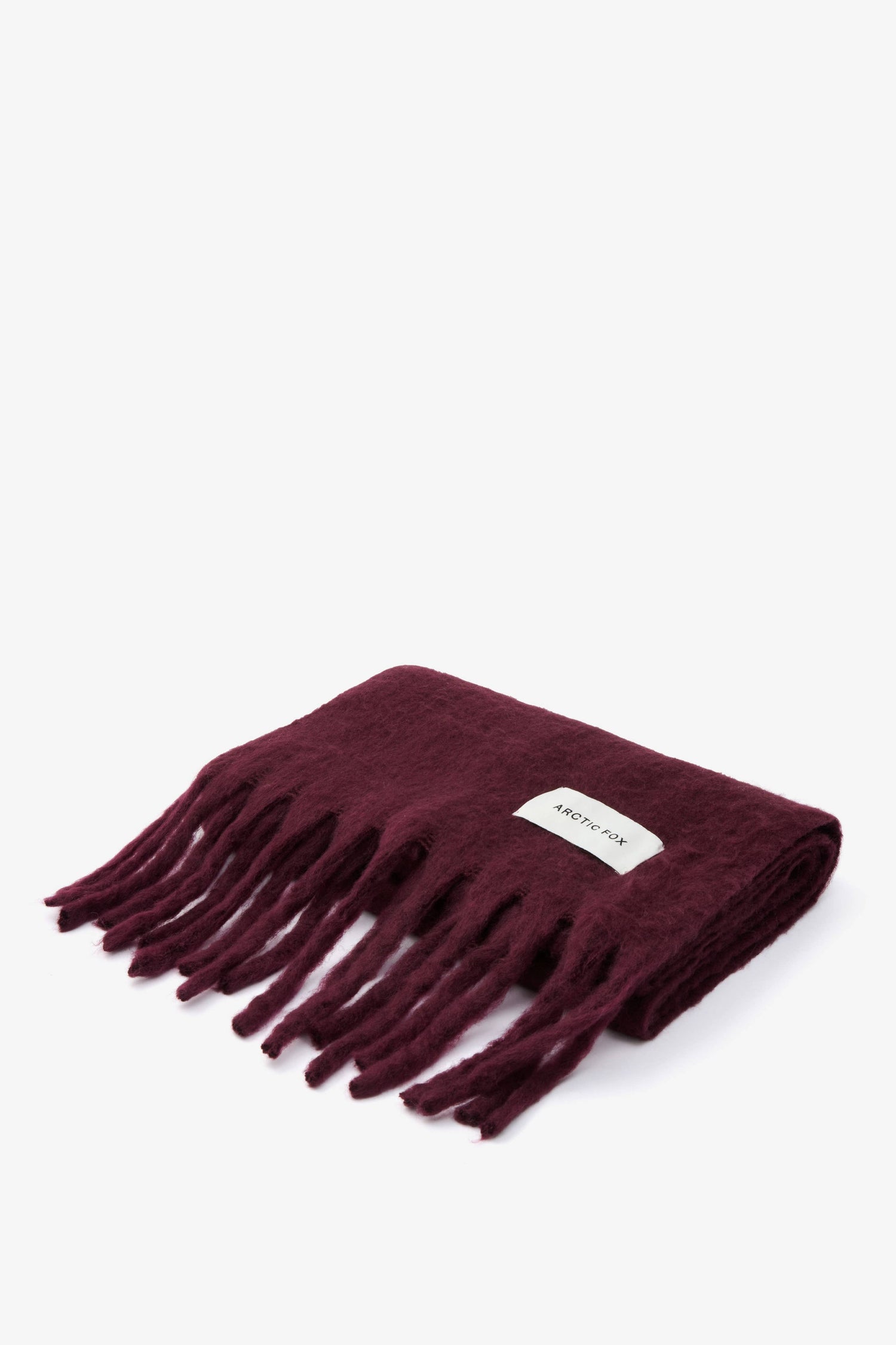 The Stockholm Scarf - 100% Recycled - Cherry Lacquer - FW25