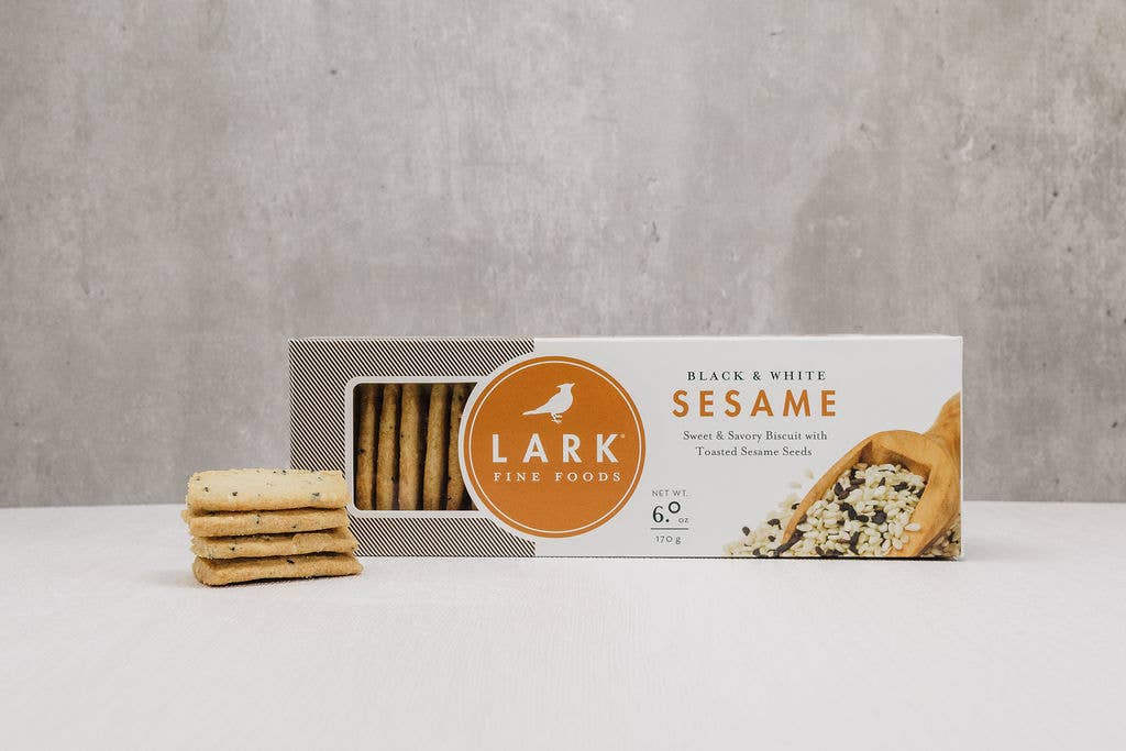 Black &amp; White Sesame Savory Biscuit-6oz