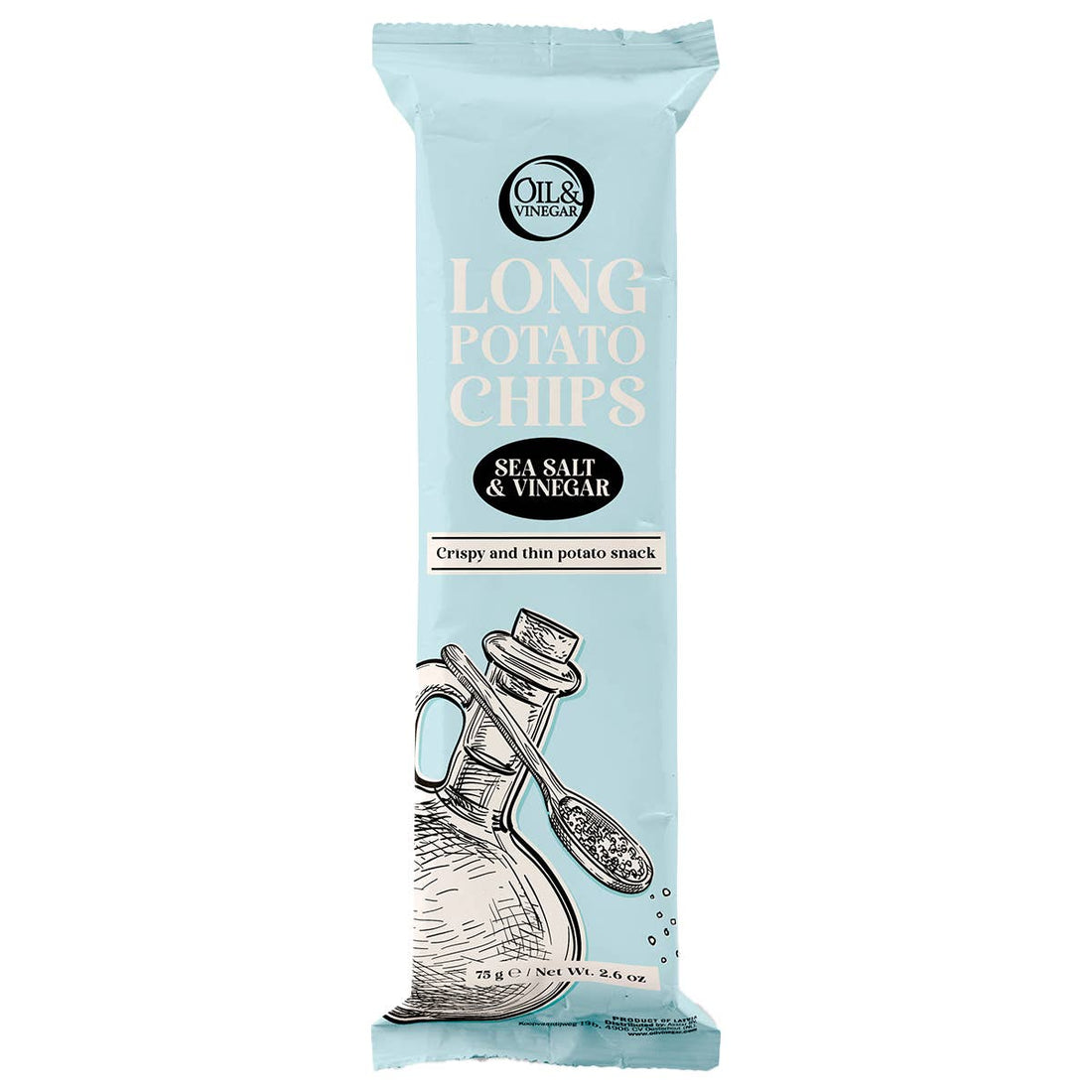 Long Potato Chips Sea Salt &amp; Vinegar 75g/2.6oz