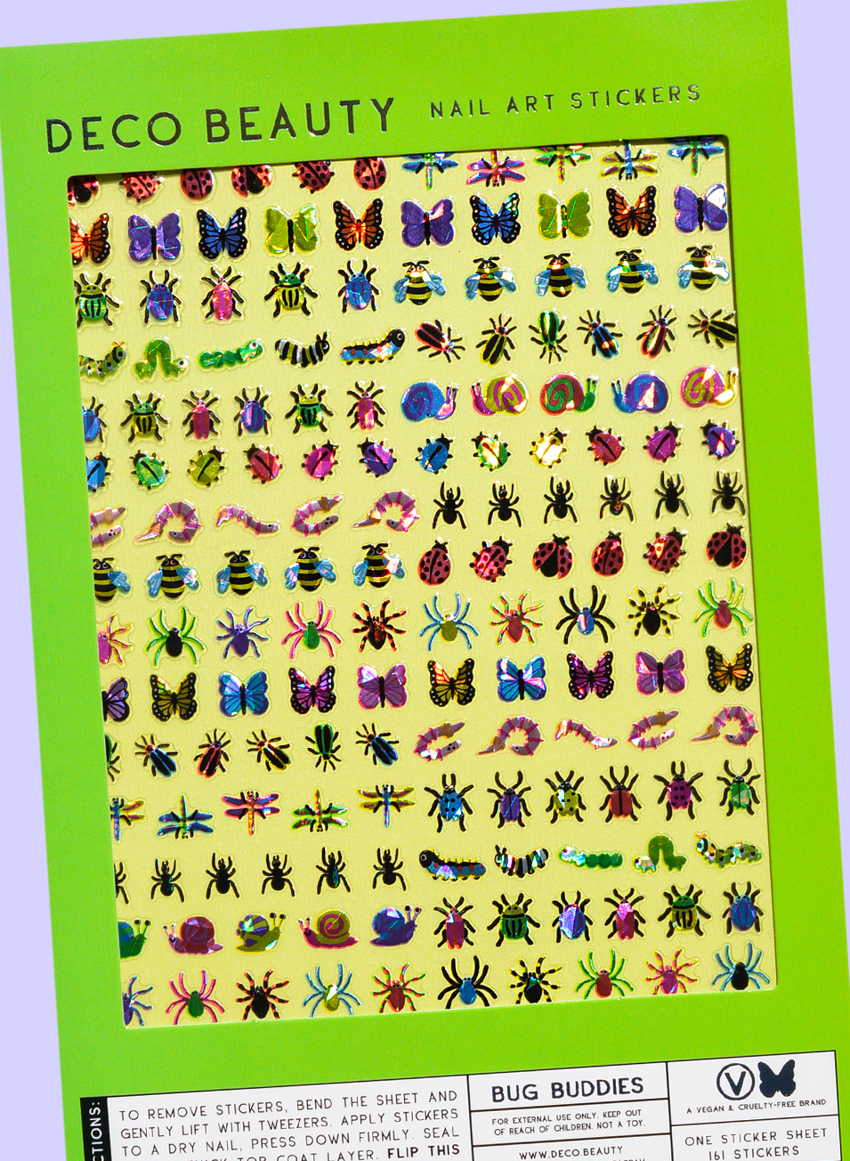 Nail Art Stickers - BUG BUDDIES
